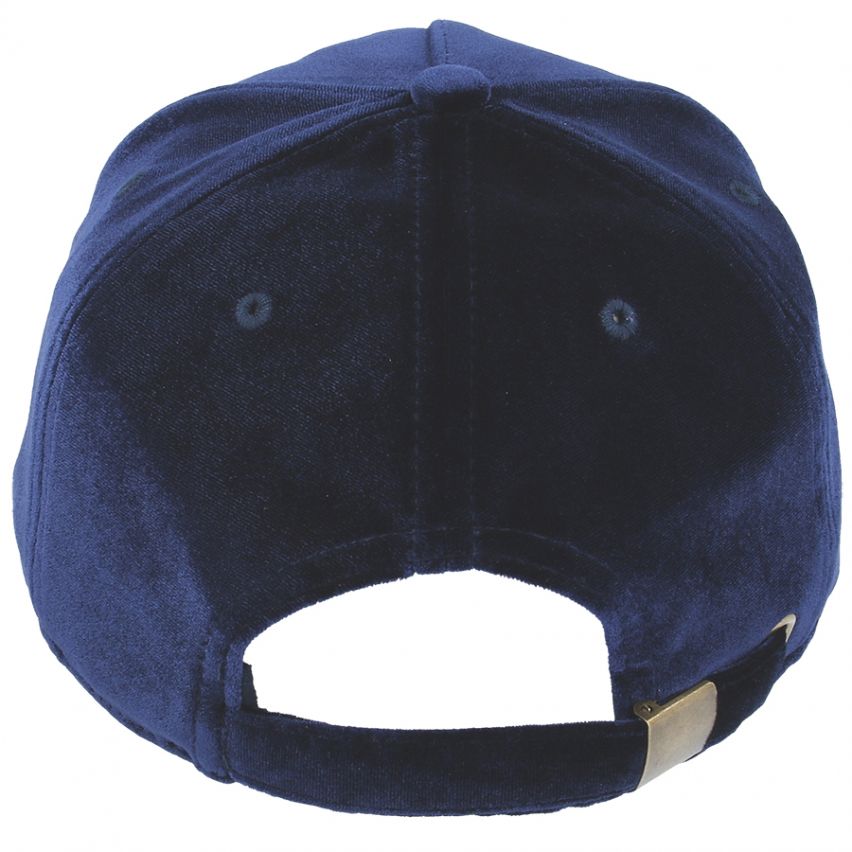 Velvet Baseball Curved Visor Baseball Cap