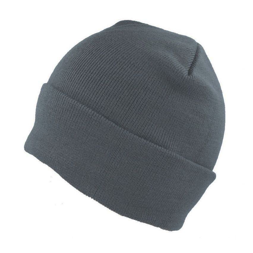 Plain Cotton Knitted Beanie Hat - Woolly Hat