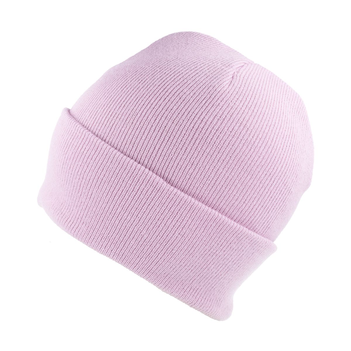 Plain Cotton Knitted Beanie Hat - Woolly Hat