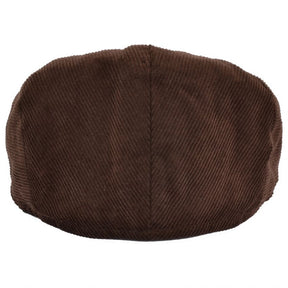 Men Corduroy Flat Cap - Gatsby Cap