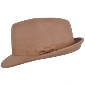 Men Wool Felt Trilby Hat