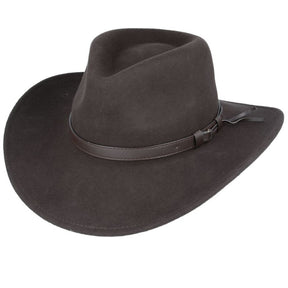 Western Cowboy Hat Crushable 100% Wool Felt Cowboy Hat