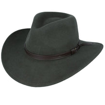 Western Cowboy Hat Crushable 100% Wool Felt