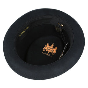 Diamond Crown Wool Felt Pork Pie Hat