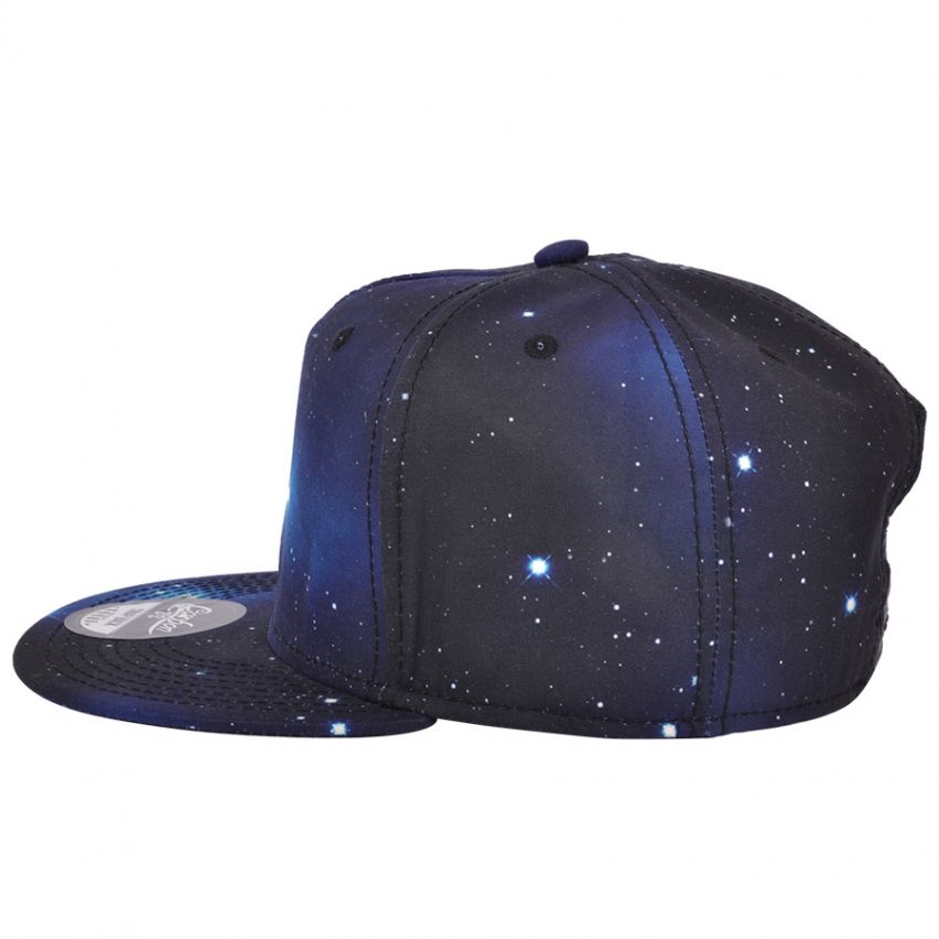 Carbon212 Galaxy Print Snapback Cap Space Adventure