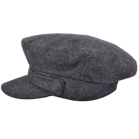 Wool Felt Breton Hat Fisherman Fiddler Captain's Cap