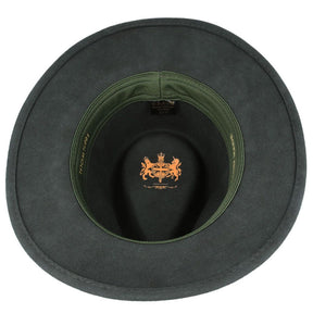 Fedora Hat Crushable Wool Felt With Leather Band