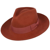 Gladwin Bond Grace Stiff Brim Wool Fedora Hat