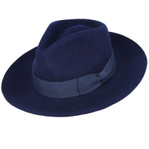 Gladwin Bond Grace Stiff Brim Wool Fedora Hat