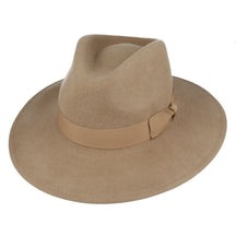 Wide Brim Fedora Hat Crushable Wool Felt