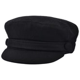 Wool Felt Breton Hat Fisherman Fiddler Captain's Cap