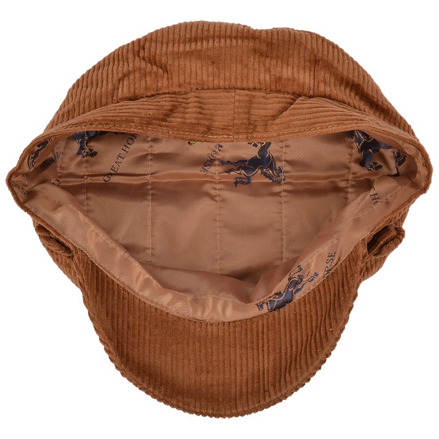 Fiddler Cap Corduroy Breton Greek Sailor Captain Hat