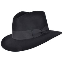 Indiana Jones Fedora Hat Crushable Wool Felt Fedora Hat