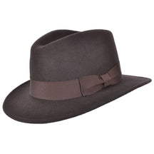 Indiana Jones Fedora Hat Crushable Wool Felt Fedora Hat