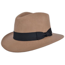 Indiana Jones Fedora Hat Crushable Wool Felt Fedora Hat