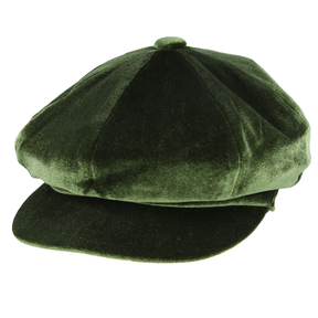 Ladies Fashion Velvet Baker Boy Hat