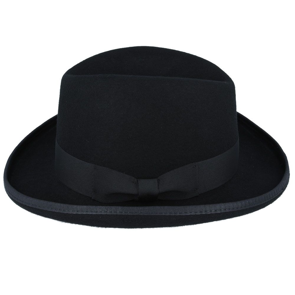 The Homburg Hat 100% Wool Winston Churchill Style