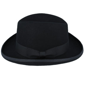 The Homburg Hat 100% Wool Winston Churchill Style