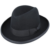 The Homburg Hat 100% Wool Winston Churchill Style