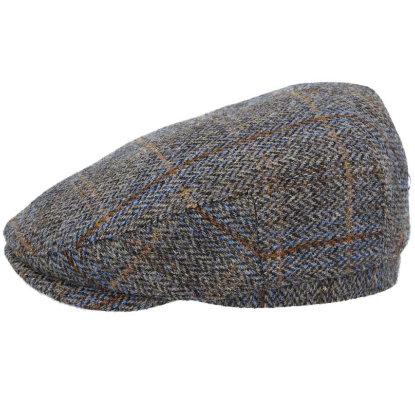 Harris Tweed Flat Cap 100% Pure Scottish Wool