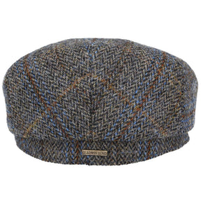 Harris Tweed Flat Cap 100% Pure Scottish Wool