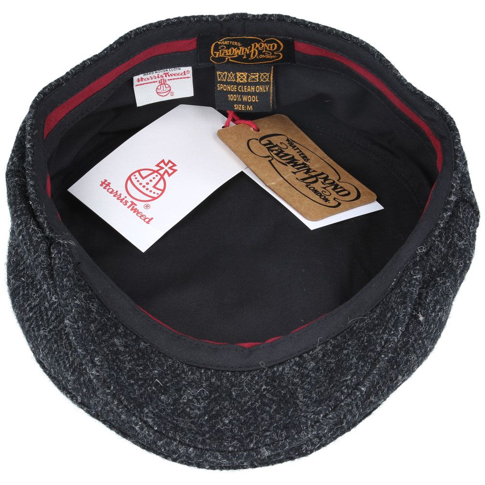 Harris Tweed Flat Cap 100% Pure Scottish Wool