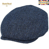 Harris Tweed Flat Cap 100% Pure Scottish Wool