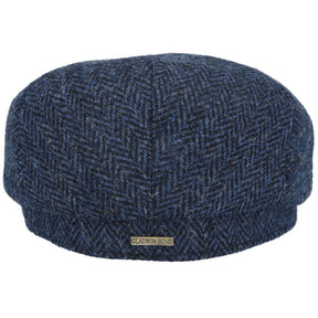 Harris Tweed Flat Cap 100% Pure Scottish Wool