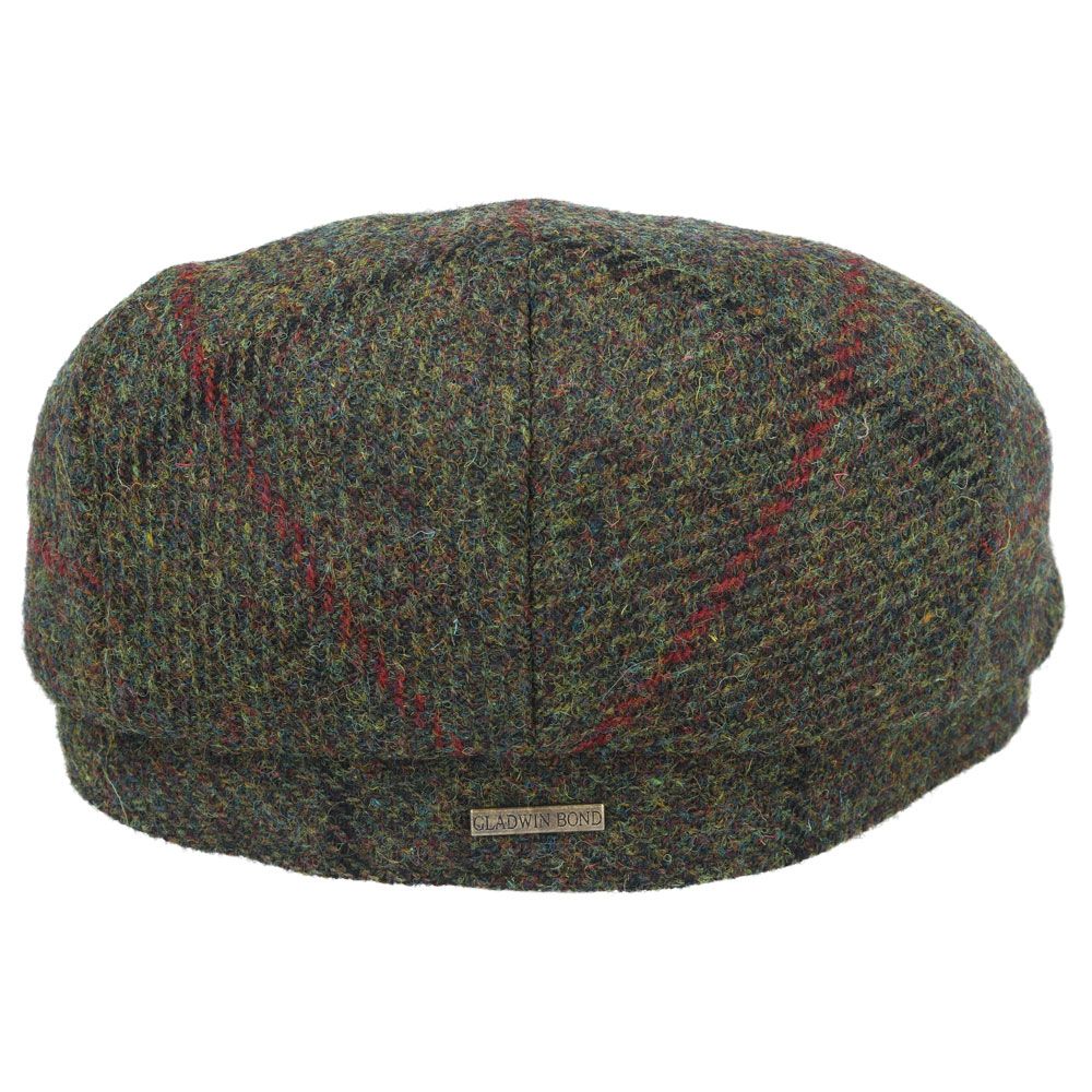 Harris Tweed Flat Cap 100% Pure Scottish Wool