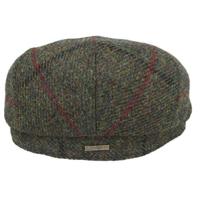 Harris Tweed Flat Cap 100% Pure Scottish Wool