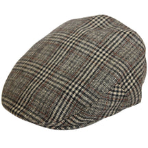 Men Check Tweed Flat Caps