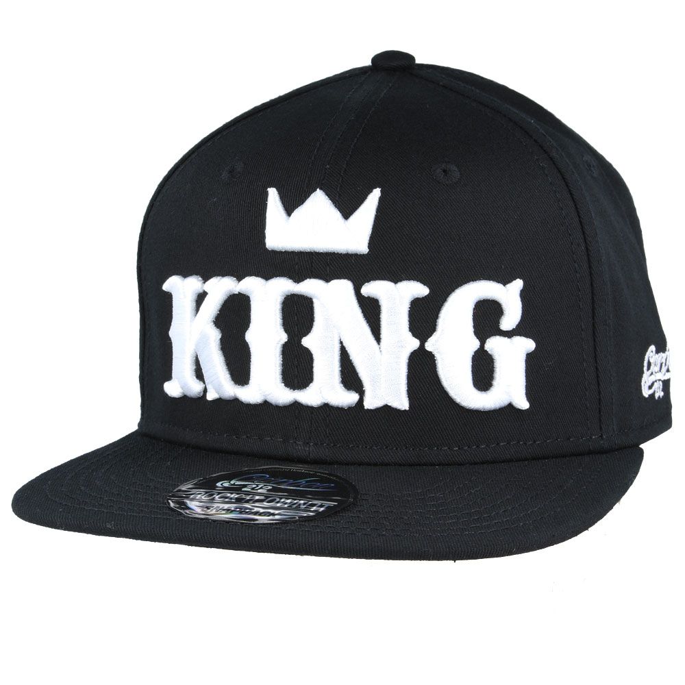 King Logo Snapback Caps