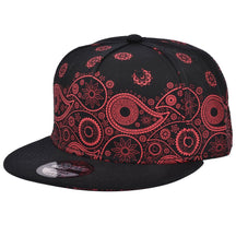 Paisley Print Snapback Cap