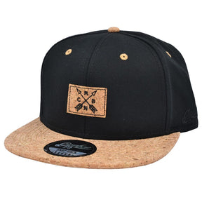 Carbon212 Cork Snapback Cap - Black