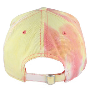 Ripped Peak Tie Dye Cargo Baseball Cap