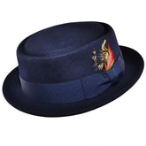 Wool Felt Pork Pie Hat Crushable