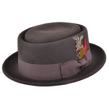 Wool Felt Pork Pie Hat Crushable