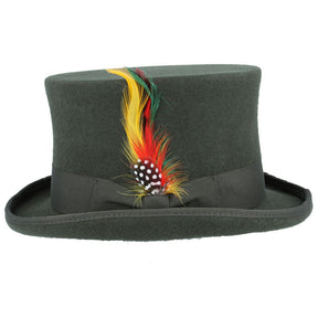 Top Hat 100% Wool Felt Traditional Wedding Ascot