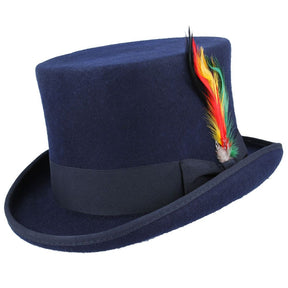 Top Hat 100% Wool Felt Traditional Wedding Ascot