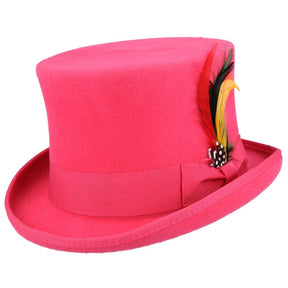 Top Hat 100% Wool Felt Traditional Wedding Ascot