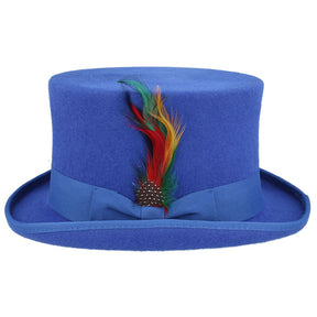 Top Hat 100% Wool Felt Traditional Wedding Ascot