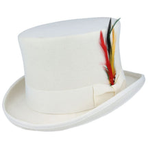 Top Hat 100% Wool Felt Traditional Wedding Ascot