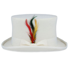 Top Hat 100% Wool Felt Traditional Wedding Ascot