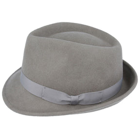 Men Wool Felt Trilby Hat