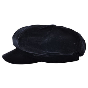 Ladies Fashion Velvet Baker Boy Hat