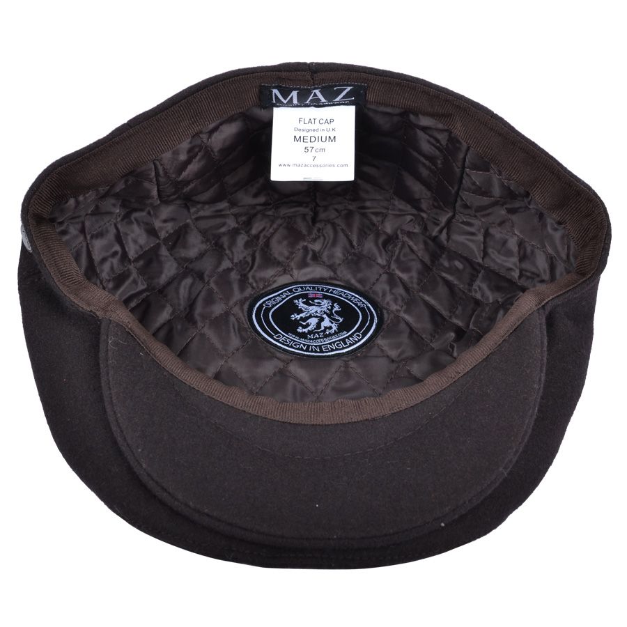 Men Wool Flat Cap Classic Gatsby Cap