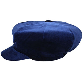 Ladies Fashion Velvet Baker Boy Hat