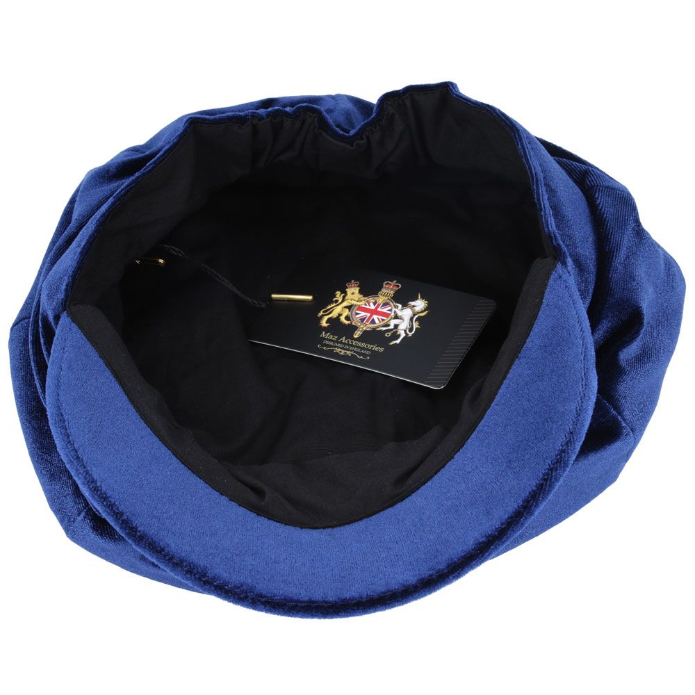 Ladies Fashion Velvet Baker Boy Hat