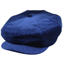 Ladies Fashion Velvet Baker Boy Hat